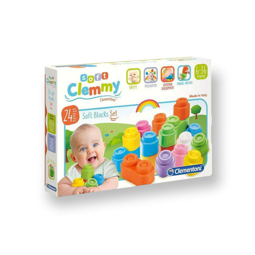 Picture of BABY CLEMMY 24 SOFT BLOCKS